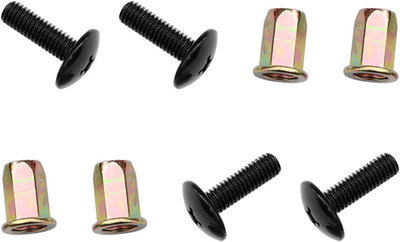 4PCS Tailgate Cover Cap Screw Bolts Compatible with 2007-2014 Sierra Silverad...