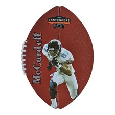 1998 Playoff Contenders Keenan McCardell Leather Registered Exchange #'d 1/51