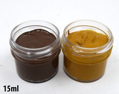 Mummy Brown, Indian Yellow - Oddity Hue oil paint set - 50ml