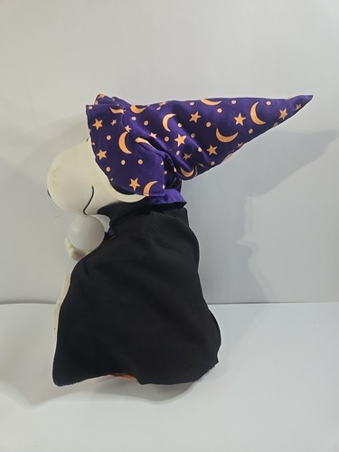 Peanuts Snoopy Tanzender Zauberer Halloween Gemmy Musical 1997 Vintage FUNKTIONIERT! - Bild 2 von 3