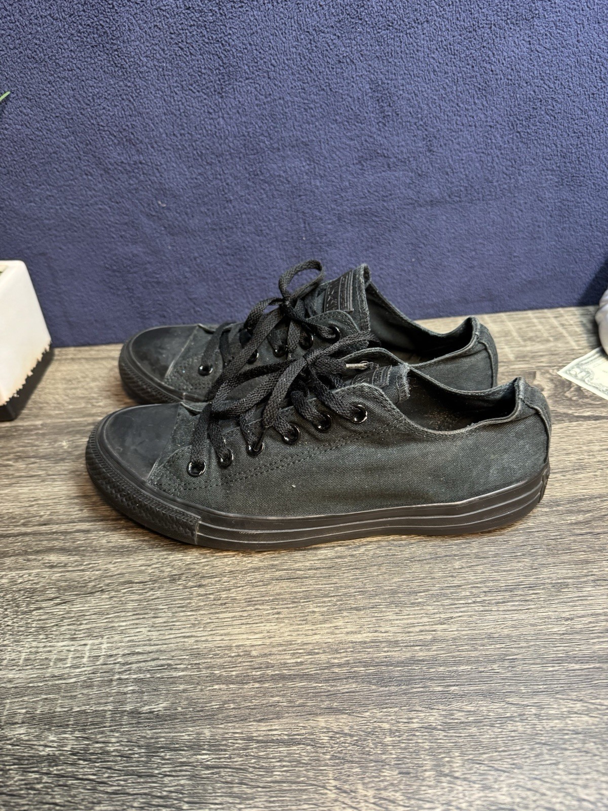 Converse All Star Low Top Sneakers Black | Unisex | Men’s 8 / Women’s 10
