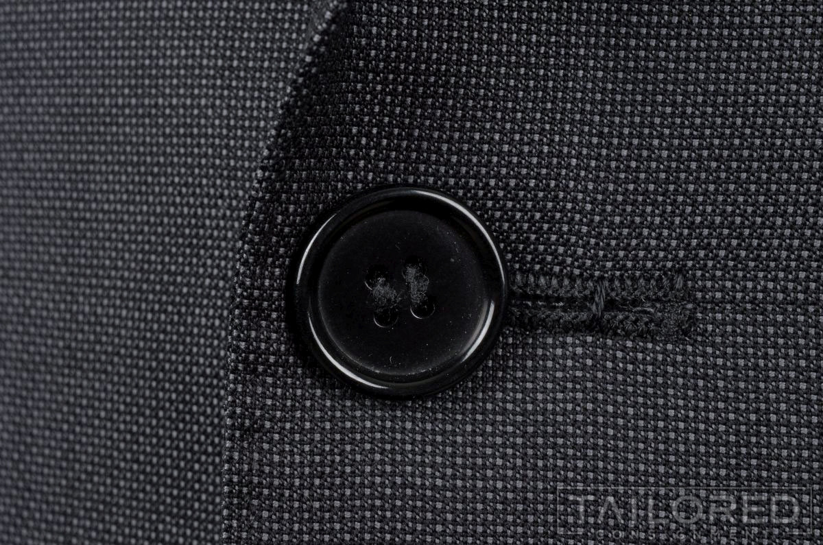 CANALI Current 1934 Solid Gray 100% Wool Mens Bla… - image 5