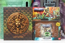 LADY SLITHER Masters Of The Universe Origins- Mini Comic  Box and Packaging Only