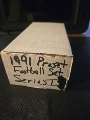 1991 NFL ProSet Football Complete Set 1-405 Series 1  Hand Collected