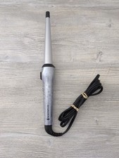 Remington Silver Conical Hair Curling Iron Wand Model CI-56W0