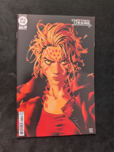 CHEETAH CHESHIRE ROB THE JUSTICE LEAGUE #1 GERALD PAREL VARIANT 1