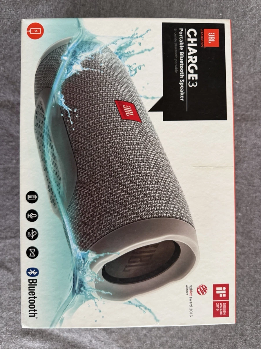JBL Charge 3 Gray Audio Docks & Mini Speakers for sale | eBay
