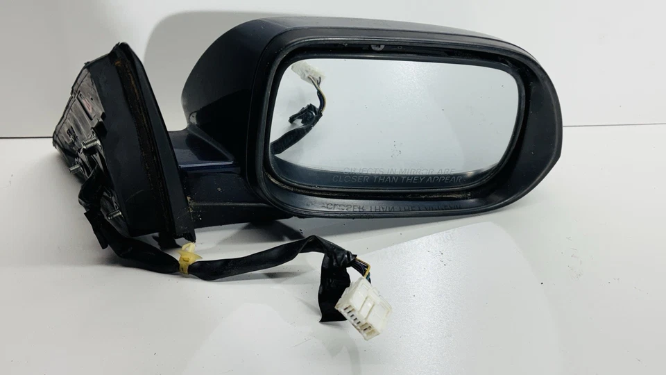 Espejo retrovisor derecho del pasajero ACURA TSX 2004-2008 azul real térmico 7 cables B536P Foto 4 de 4