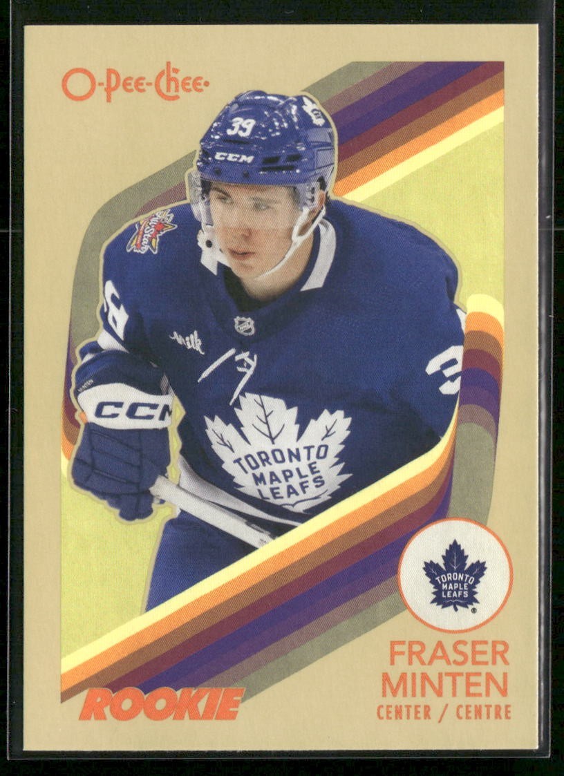 2023-24 O-Pee-Chee - Marquee Rookie Fraser Minten #589 Retro (RC)