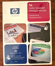 #HP Color #LaserJetTransparencies 8.5 x 11 50 Sheets MPN C2934A
