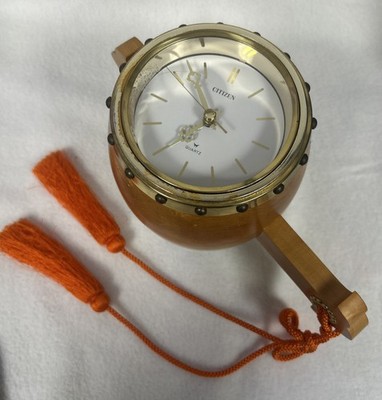 Very Rare Antique Citizen Quartz Desk Clock (Japan)