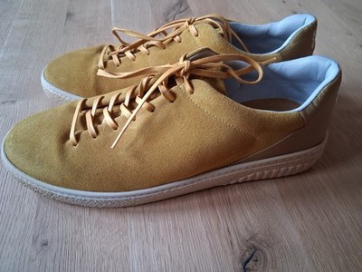 Scotch & Soda Sneaker Herren Gr.44 Gelb Wildleder Wie Neu