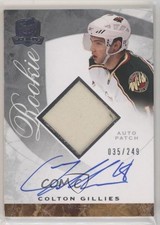 2008-09 Upper Deck The Cup Rookie 35/249 Colton Gillies #111 Auto 8h6