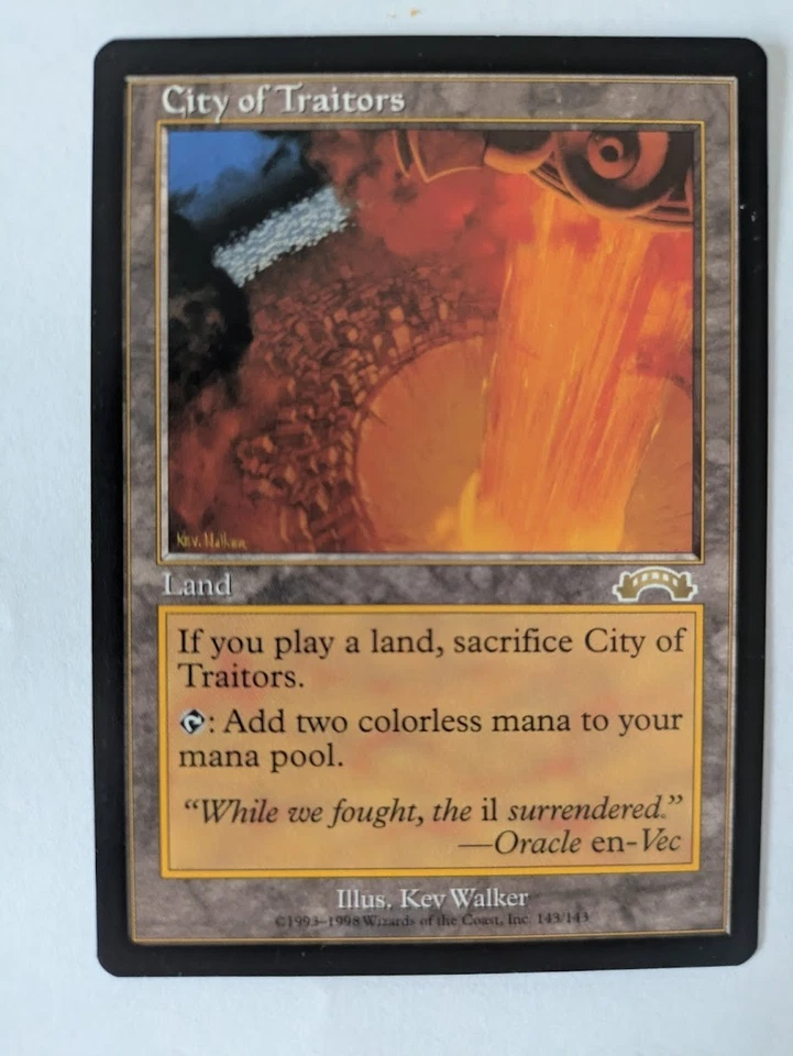 City of Traitors Exodus MTG NM Free shipping with tracking - Image 3 of 4