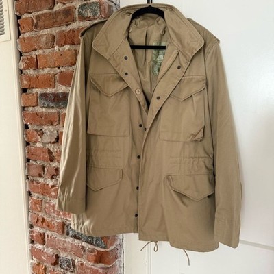 Mil-Tec by Strum Outdoor Utility Coat Tan Khaki Chore Coat Men's Size S