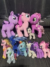 My Little Pony TY and More Huge Plush Lot of 11