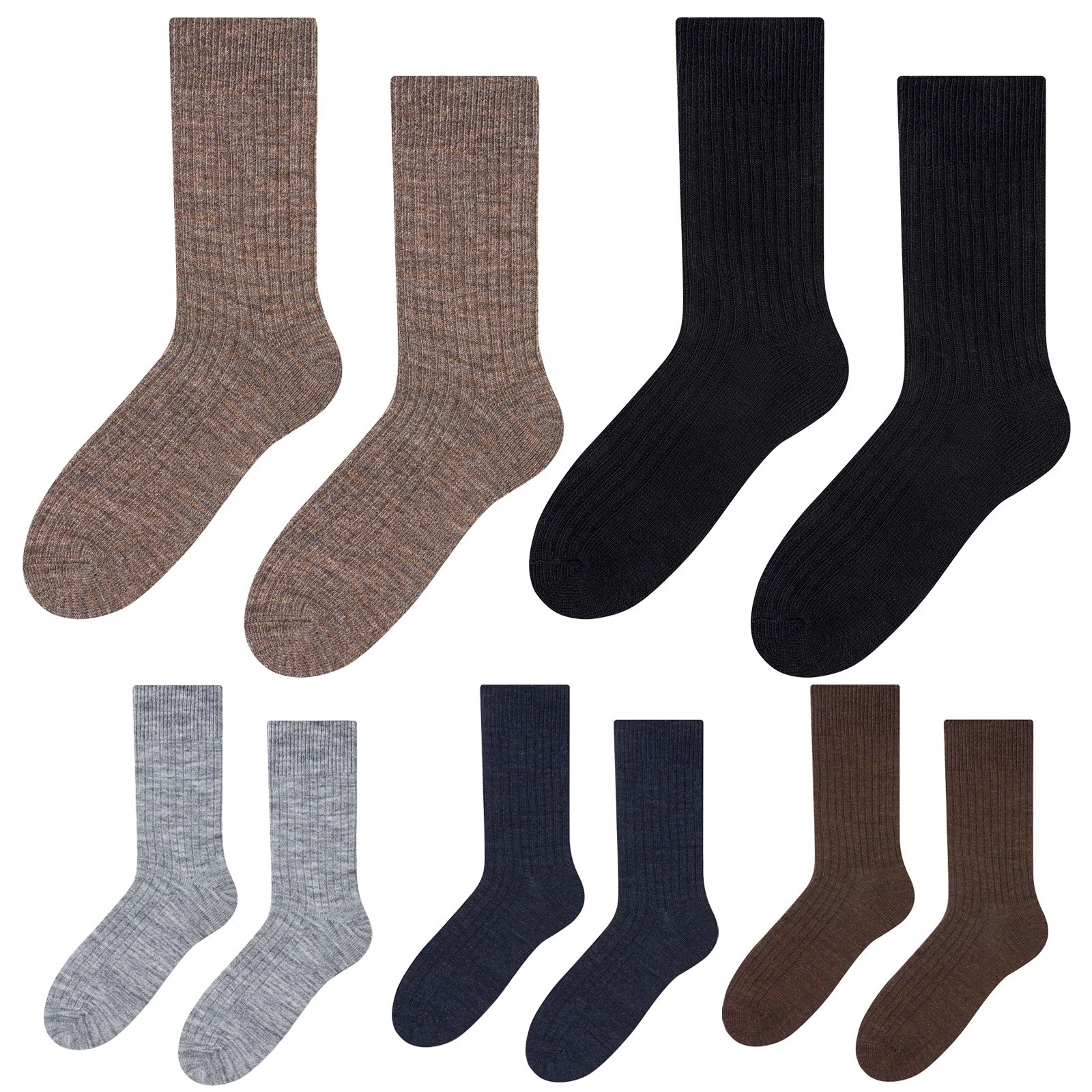 Mens Alpaca Socks by Steven , Wool Thick Socks for Winter
Opens in a new window or tab