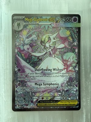Mega Gardevoir Ex SIR 178/132 Mega Evolution Secret Rare Pokemon Card