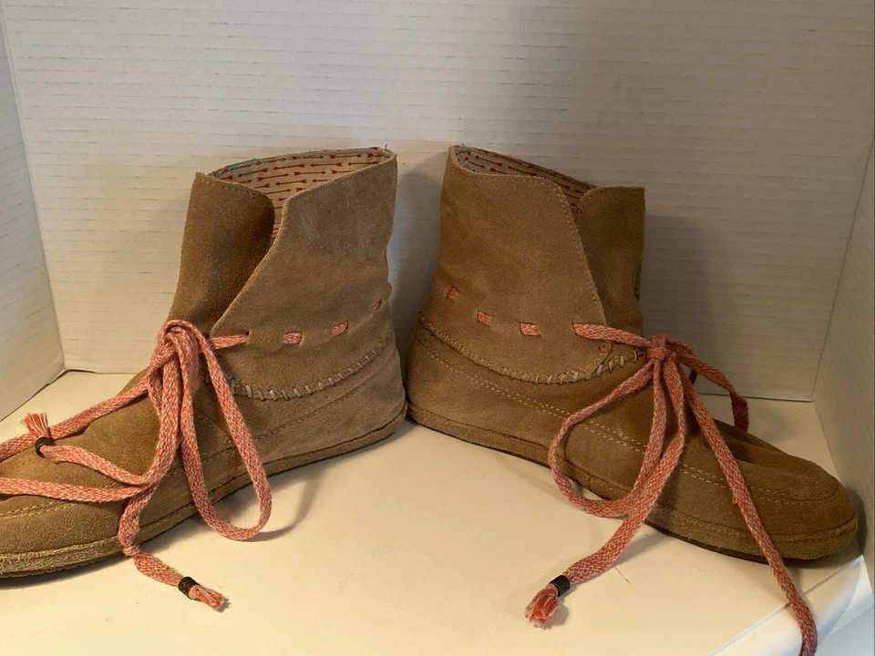 Botas plegables de cuero Sanuk Soulshine para mujer talla 7 Foto 4 de 4