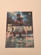 2023 Absolute Football Will Levis By Storm RC #BST-14 In Toploader 