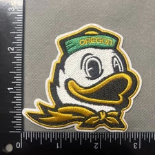 Oregon Ducks FOOTBALL IRON ON PATCH 2.75” Tall