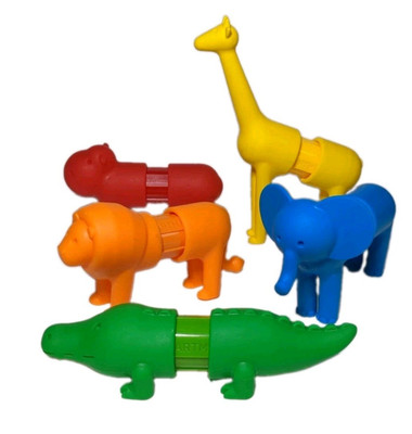 SmartMax My First Safari Animals Discovery Play Set Lot of 5