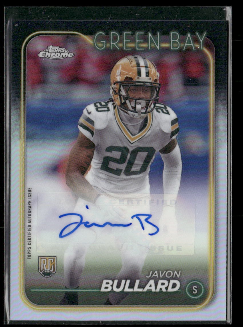 2024 Topps Chrome #RA-JBU Javon Bullard Rookie Autographs