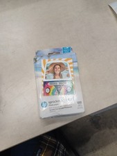 HP Sprocket Zink Sticky Backed Photo Paper 100 Pack 3.5X4.25" HPIZ3X4100
