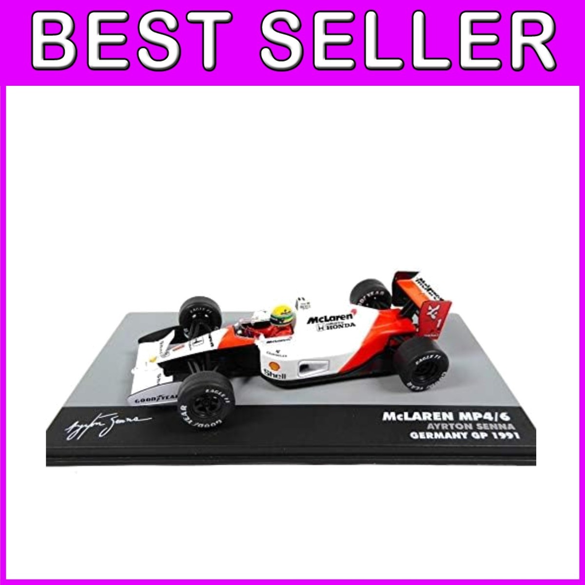 Ayrton Senna F1 1991 McLaren MP4/6 Altaya 714= | eBay