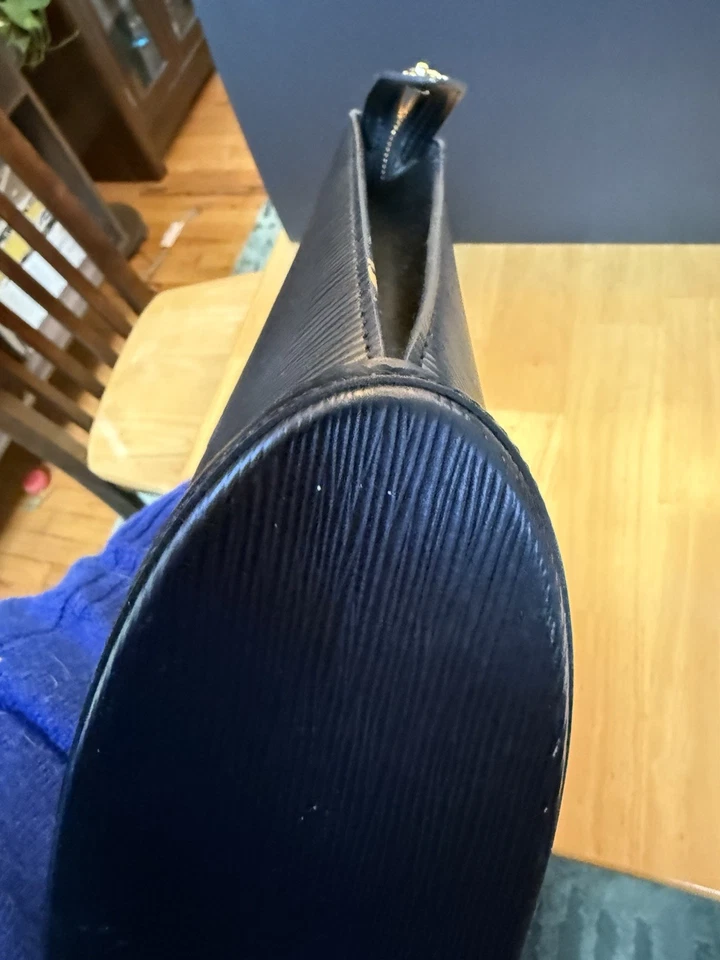 Bolso de Mano Louis Vuitton Saint Jacques PM Negro Cuero Epi Auténtico Bolso Clásico Foto 4 de 4