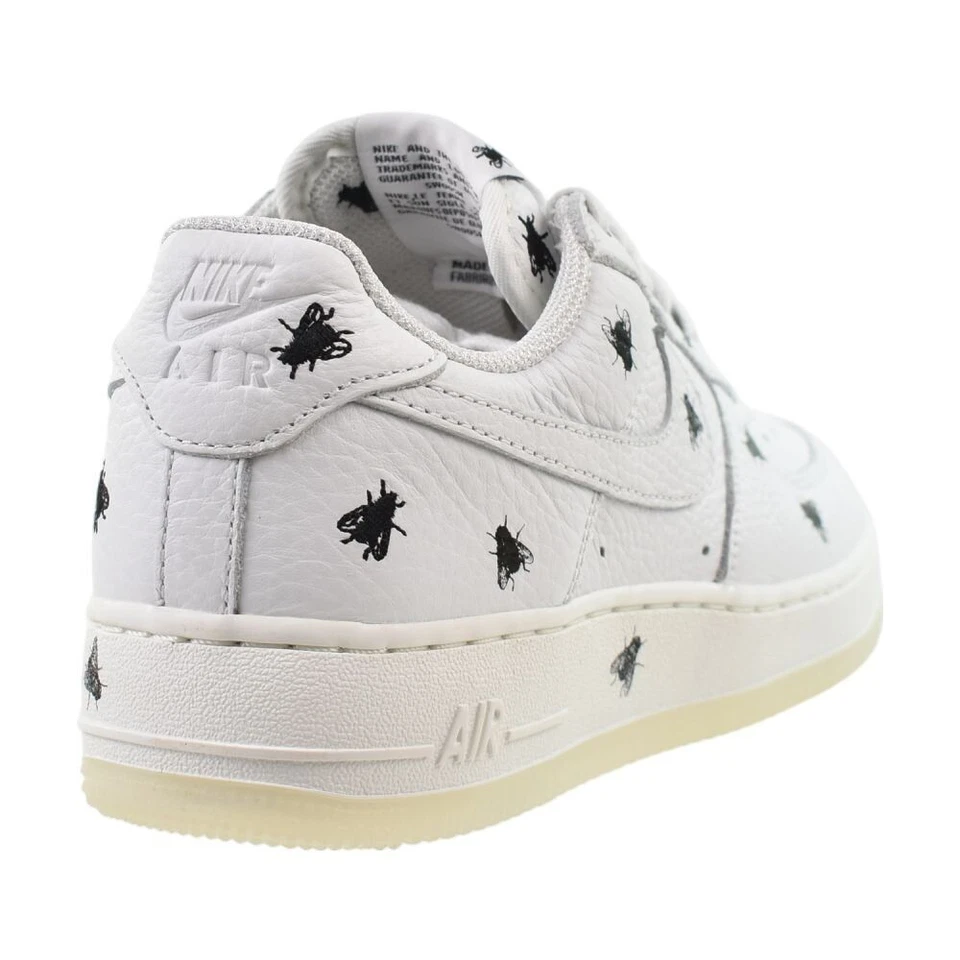 Zapatos para hombre Nike Air Force 1 Low Retro "Houseflies" Summit blanco/blanco cumbre Foto 3 de 4