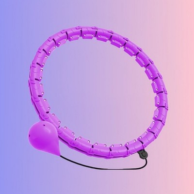 Damen Fitness Circle mit 24 Segmenten abnehmbare gewichtete Bälle größenverst