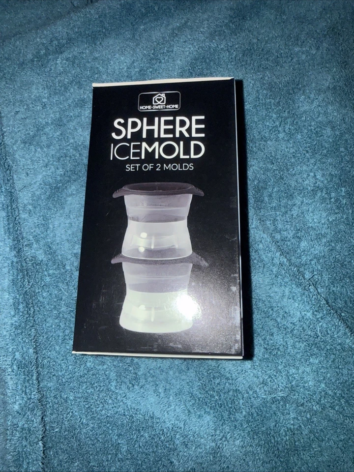 Paquete de 2 moldes de hielo Home Sweet Home Sphere Foto 2 de 3