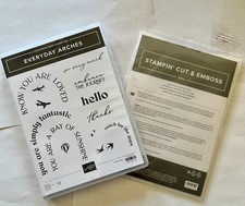 Stampin Up Everyday Arches Stamp Set  Dies Bundle Retired