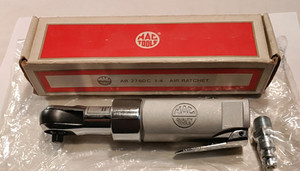 MAC Tools AR2760C Air Ratchet 1/4" Drive,(tested) LN Great Condition,USA Ohio