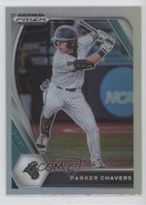 2021 Panini Prizm Draft Picks Silver Prizm Parker Chavers #PDP196 1eh5