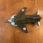 Vintage Gobots 1983 Transformers Royal-T Guardian MR 19 Green Harrier Jet