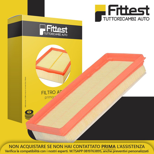 Filtro Aria Smat Fortwo Cabrio Coupe 451 0.8 CDi 1.0 1000 Brabus Turbo 07>14 - Foto 1 di 7