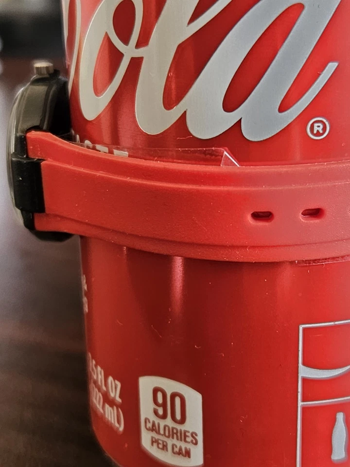 Relógio feminino vintage Coca-Cola dos anos 1990 feito pela Swatch - sem arranhões no cristal - Imagem 3 de 4