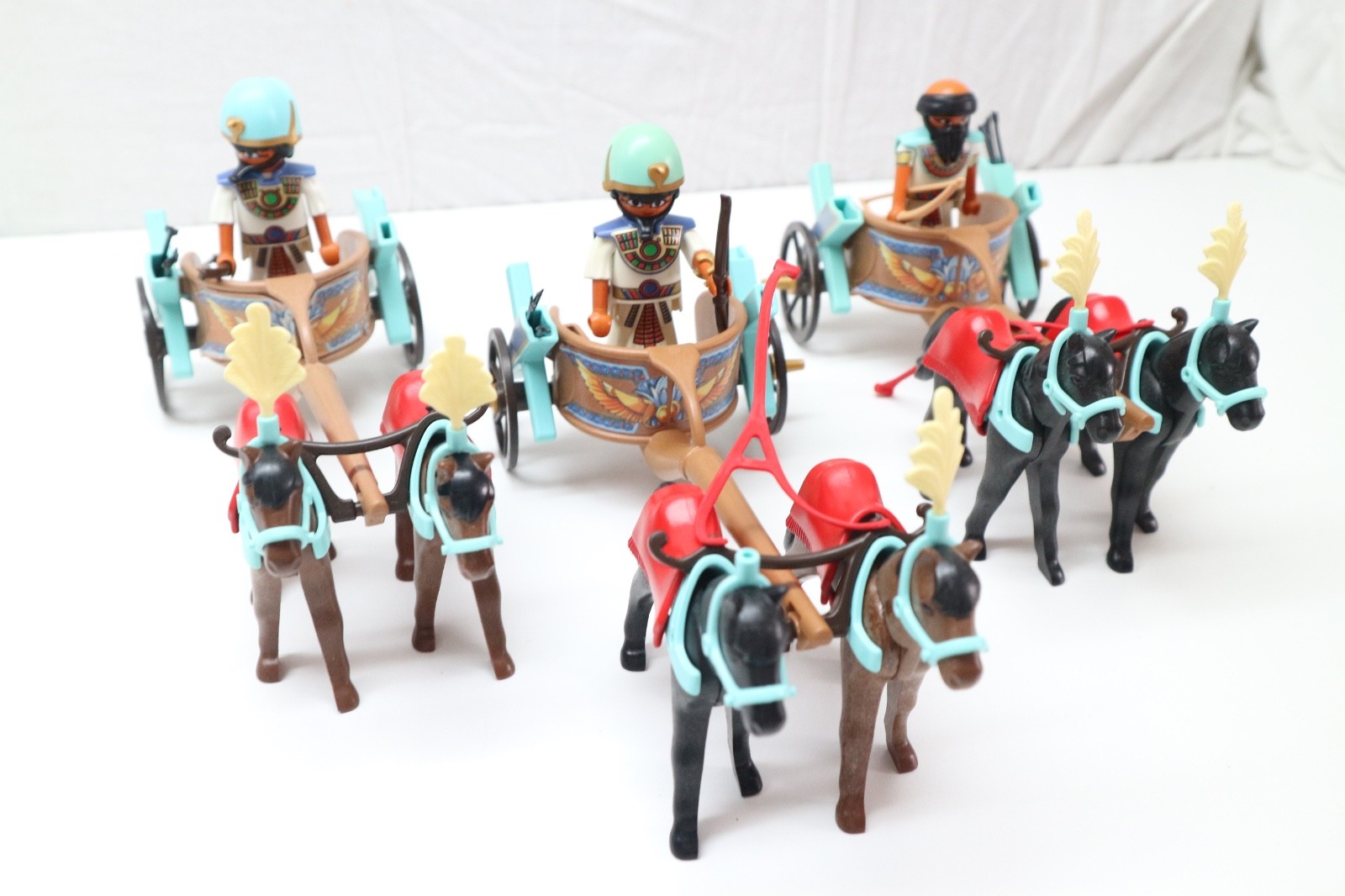 playmobil like 4244 setnr. x3 Egypt chariot history use 4272