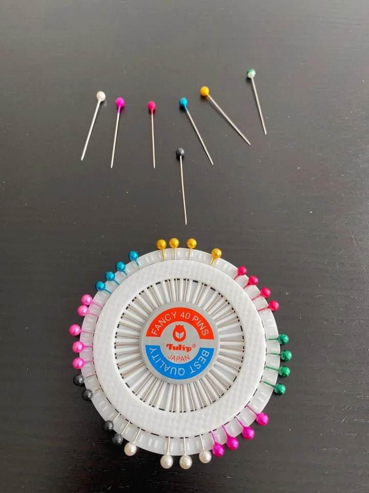  40 Stück Nähstifte Bunte Kunststoffkopf Handwerk DIY Nadel Berry Pins Kleidung - Bild 2 von 2