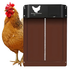 Porte Automatique pour Poulailler Poules avec Capteur D Lumière Étanche Electric