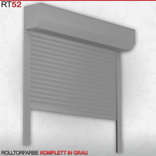 Rolltor Rolltore Garagenrolltor Garagentor Werkstatttor 52er ALU Weiß ab 331 € - Bild 10 von 12
