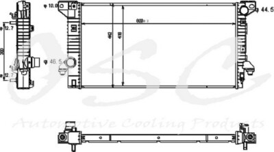 One Stop Solutions Radiator for Navigator, Expedition 13046