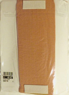 Medium Size 40-42 Striped Pattern Fashion Tights by Kunert in Honey shade 305110