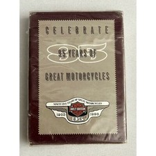 Harley Davidson playing cards 95 Yeas of Great Motorcycles