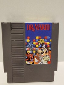 Original Nintendo NES Dr Mario Video Game 1985