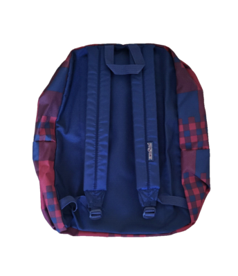 Jansport SuperBreak Backpack, Viking Red Cross Block
