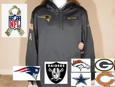 Nike 2016 NFL Salute to Service Limited Edition STS Player Hoodie Camo Patriots