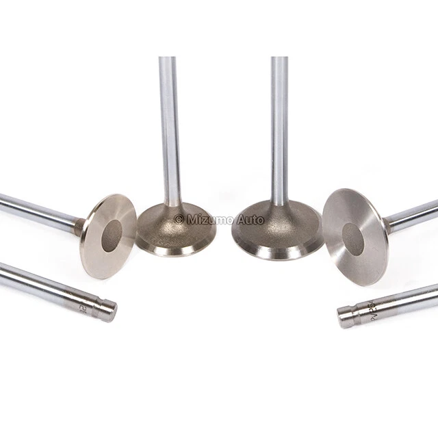 Válvulas de escape de admisión aptas para 91-99 Nissan 200SX NX Infiniti G20 2,0 L SR20DE DOHC Foto 4 de 4